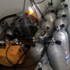 compressores de ar para cilindros de mergulho